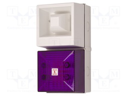 Signaller: lighting-sound; 230VAC; siren,flashing light; LED