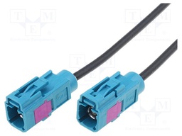 Cable; Fakra socket,both sides; straight; 12m