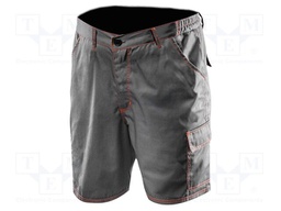 Protective shorts; Size: 56,XL; grey; BASIC; 245g/m2