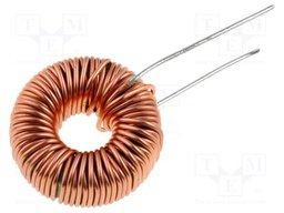 Inductor: wire; THT; 220uH; 140mΩ; 3A