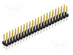 Connector: pin strips; pin header; male; PIN: 44; 2mm; THT; 2x22