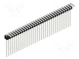 Connector: pin strips; pin header; male; PIN: 32; 1.27mm; THT; 1x32