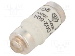 Fuse: fuse; gG,time-lag; 50A; 400VAC; 250VDC; D02
