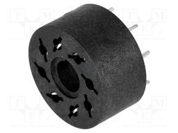 Socket; PIN: 8; 10A; 250VAC; Mounting: PCB; Leads: for PCB; Series: MT