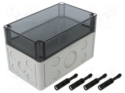 Enclosure: multipurpose; X: 110mm; Y: 180mm; Z: 110mm; TK PC; grey