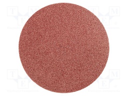 Cleaning cloth: sandpaper; Granularity: 60; Mounting: bur; Ø125mm