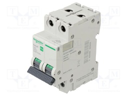Circuit breaker; 230/400VAC; Inom: 63A; Poles: 2; Charact: C; 6kA