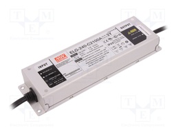 Power supply: switched-mode; LED; 241.5W; 57÷115VDC; 1050÷2100mA