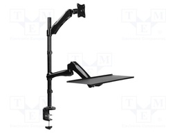 Monitor holder; 9kg; Size: 13"-27"; for one monitor; 668mm