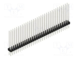 Connector: pin strips; pin header; male; PIN: 64; 2.54mm; THT; 2x32