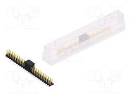 Connector: pin strips; pin header; male; PIN: 52; 2.54mm; SMT; 2x26