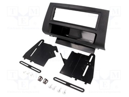 Radio mounting frame; Mazda; 1 DIN; black