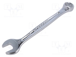 Wrench; combination spanner; 18mm; L: 208mm; satin