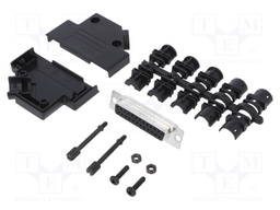 D-Sub; PIN: 25; female; unshielded; angled 45°; soldering; UNC4-40