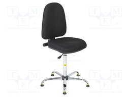 Chair; ESD; Seat dim: 460x430mm; Back dim: 440x510mm; 600÷850mm