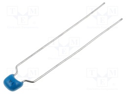 Capacitor: ceramic; MLCC,monolithic; 68pF; 50V; C0G; ±5%; THT; 5mm