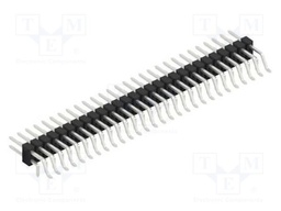Connector: pin strips; pin header; male; PIN: 56; 2.54mm; SMT,THT