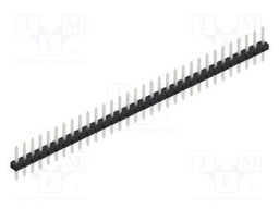 Connector: pin strips; pin header; male; PIN: 32; 2mm; THT; 1x32