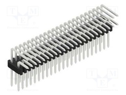 Connector: pin strips; pin header; male; PIN: 46; 1.27mm; THT; 2x23