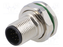 Socket; M12; PIN: 12; male; A code-DeviceNet / CANopen; THT; IP67