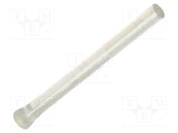 Fiber for LED; Ø5.2mm; L: 46.3mm; round; Front: convex; straight