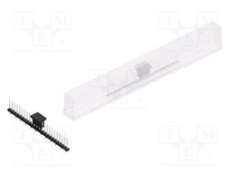 Connector: pin strips; pin header; male; PIN: 24; 2mm; SMT; 1x24