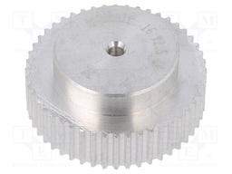 Belt pulley; T2.5; W: 4; 6mm; whell width: 16mm; Ø: 37.7mm; aluminium