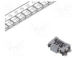 Microswitch TACT; SPST-NO; Pos: 2; 0.05A/32VDC; SMT; none; 2.5N