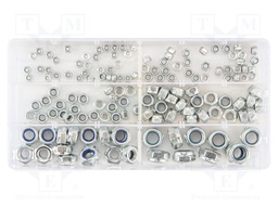 With self-locking thread; Accessories: nut