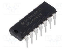 Operational Amplifier, 4 Amplifier, 100 kHz, 0.02 V/µs, 4.5V to 15.5V, DIP, 14 Pins