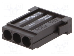 Connector: HDC; module; female; C146,heavy|mate M; PIN: 3; 630V