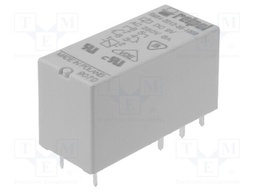 Relay: electromagnetic; DPDT; Ucoil: 9VDC; 8A/250VAC; 8A/24VDC; 8A