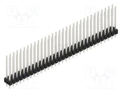 Connector: pin strips; pin header; male; PIN: 62; 2.54mm; THT; 2x31
