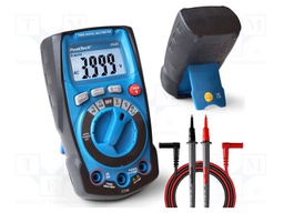 Digital multimeter; LCD; 3,75 digit (3999); True RMS