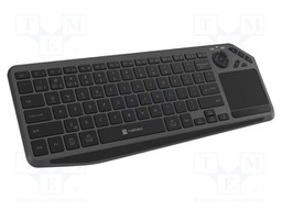 Keyboard; black; USB A; wireless,US layout; touchpad; Len: 1.5m