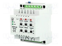 Module: voltage monitoring relay; DIN; SPST-NO; 0÷600s
