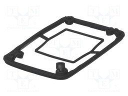 Gasket; elastomer thermoplastic TPE; Series: BoPad; Colour: black