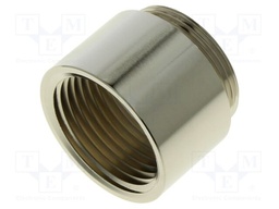 Thread adapter; Int.thread: NPT 1"; Ext.thread: M32; brass