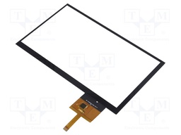 Touch panel; 156.08x87.92mm; PIN: 10; Outside dim: 164.4x99.45mm