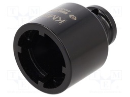 Wrench; socket spanner; 1/2"; short