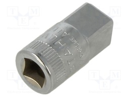 Reduction; 1/4"; Socket size-inch: 3/8"; tool steel; 25mm