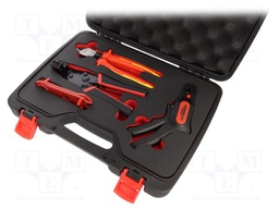 Tools set: specialist tools; case; 5pcs.