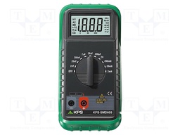 Tester: electronic components; LCD (2000); 2mH,20mH,200mH,2H