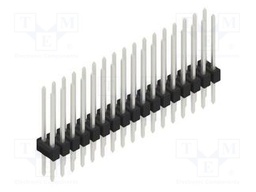 Connector: pin strips; pin header; male; PIN: 34; 2.54mm; THT; 2x17