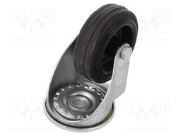 Transport wheel; Ø: 80mm; W: 25mm; H: 107mm; torsional; 50kg