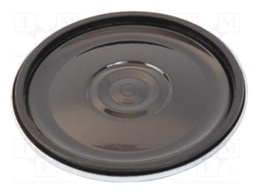 Loudspeaker; miniature; 500mW; 8Ω; Ø38x5mm; 6kHz; Sound level: 89dB