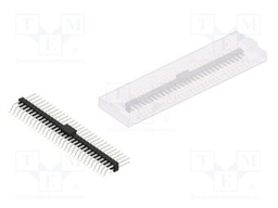 Connector: pin strips; pin header; male; PIN: 60; 2.54mm; SMT; 2x30