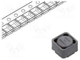 Inductor: wire; SMD; 100.8uH; Ioper: 1.89A; 175mΩ; ±20%; Isat: 3.46A