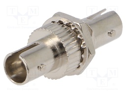 Connector: fiber optic; socket,coupler; simplex,multi mode (MM)