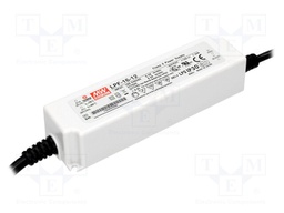 Power supply: switched-mode; LED; 16.08W; 12VDC; 1.34A; 90÷305VAC